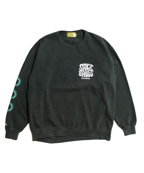 SALT&MUGS（ソルトアンドマグス）の「Psyche Logo Swt（スウェット・メンズ・ホワイト/ブラック・MEDIUM/LARGE/X-LARGE）」の4枚目の写真