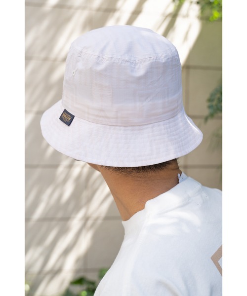 PENDLETON（ペンドルトン）の「【 PENDLETON / ペンドルトン 】 リップストップ バケットハット（ハット・メンズ・ターコイズブルー/オフホワイト/ブラック・FREE）」の2枚目の写真