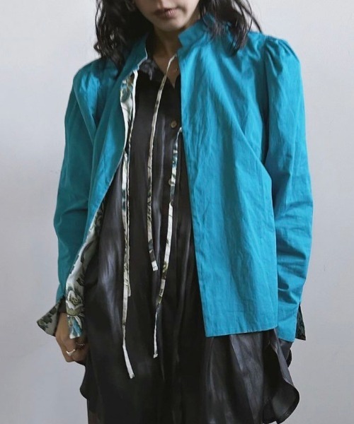 トップス Ameri VINTAGE SIENNA REVERSIBLE BLOUSE Ameri（アメリ）の「SIENNA REVERSIBLE BLOUSE（シャツ/ブラウス
