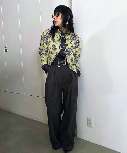 トップス Ameri VINTAGE SIENNA REVERSIBLE BLOUSE Ameri（アメリ）の「SIENNA REVERSIBLE BLOUSE（シャツ/ブラウス