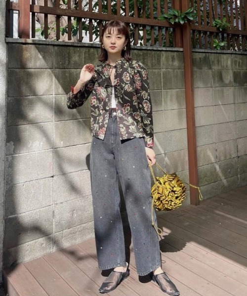 Ameri（アメリ）の「SIENNA REVERSIBLE BLOUSE（シャツ/ブラウス