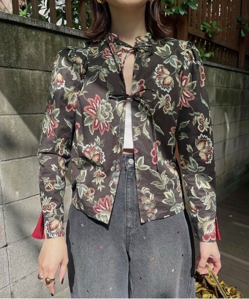 Ameri（アメリ）の「SIENNA REVERSIBLE BLOUSE（シャツ/ブラウス