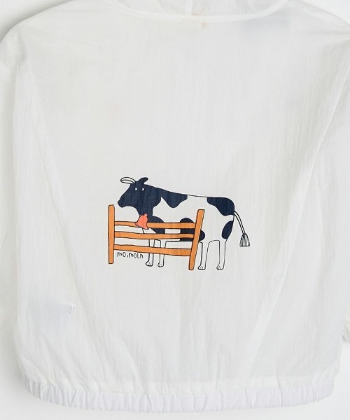moimoln（モイモルン）の「ポケットナイロンブルゾン（ブルゾン・キッズ・ホワイト/イエロー・90cm/100cm/110cm/120cm）」の12枚目の写真