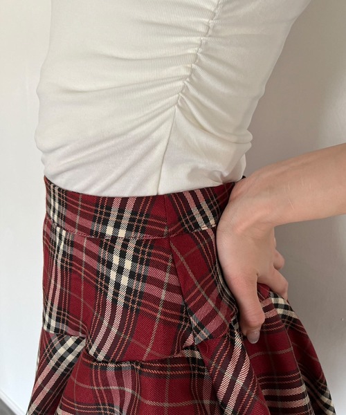 Jewelobe(ジュエローブ)の「ダブルペプラムスカパン(その他パンツ・レディース・ホワイト/レッド/ブラック・M/L)」の14枚目の写真