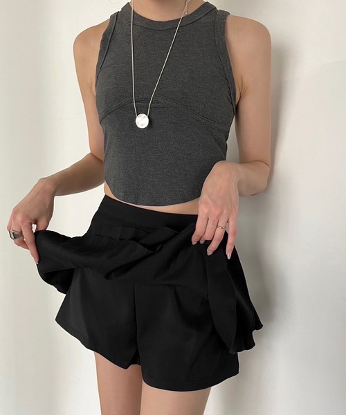 Jewelobe(ジュエローブ)の「ダブルペプラムスカパン(その他パンツ・レディース・ホワイト/レッド/ブラック・M/L)」の20枚目の写真