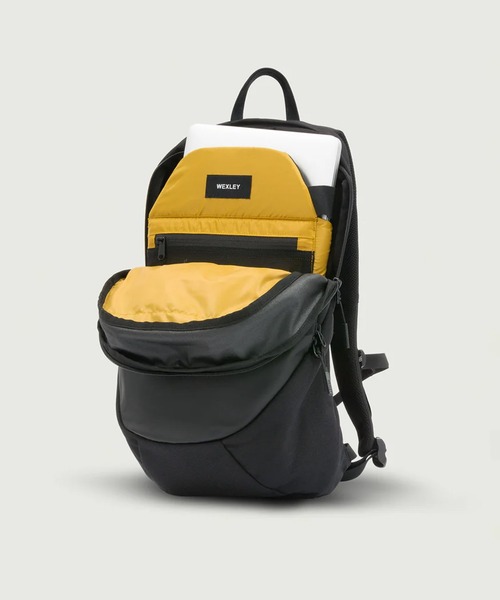 WEXLEY（ウェクスレイ）の「WEXLEY / SHELDRAKE CORDURA COATED BLACK（バックパック/リュック・メンズ・ブラック・FREE）」の2枚目の写真