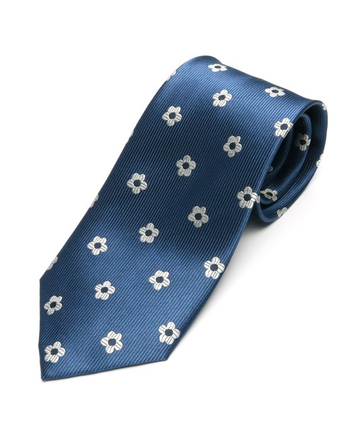 TOKYO SHIRTS(トウキョウシャツ)の「絹100% ベーシックネクタイ(ネクタイ・メンズ・ブルー系4/ネイビー系2/ネイビー系3/ブルー系2/グレイッシュブルー/ブルー系1/インディゴブルー/サックスブルー系3/サックスブルー系2/サックスブルー系1/ネイビー系1/ブルー系3・FREE)」の2枚目の写真