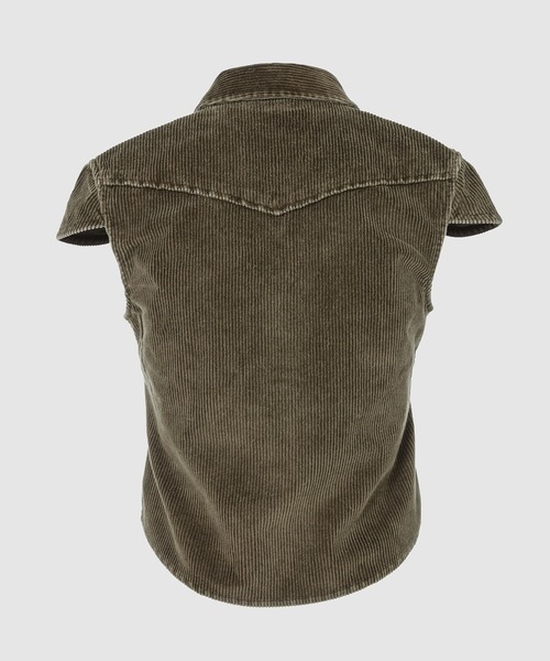 Our Legacy（アワーレガシー）の「OUR LEGACY DAISY SHIRT SHORTSLEEVE（シャツ/ブラウス・レディース・ブラウン・36/34）」の5枚目の写真