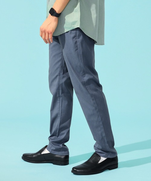 EDWIN(エドウィン)の「EDWIN エドウィン 【涼】ジャージーズ COOL スリムテーパード チノパンツ ストレッチ【夏/速乾/ドライタッチ/蒸れにくい/軽量】(チノパンツ・メンズ・ベージュ/ブラック/グレー系その他・SMALL/LARGE/X-LARGE/MEDIUM)」の13枚目の写真