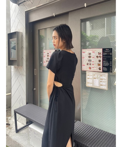新品✨EVRIS エヴリス サイドオープンドロストロングワンピース カジュアル サイドオープンドロストロングワンピース（ワンピース）｜EVRIS