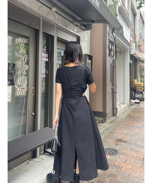 ★A.P.C.★エニー ワンピース セール】SHIPS any:〈洗濯機可能〉タイプライター ベルト
