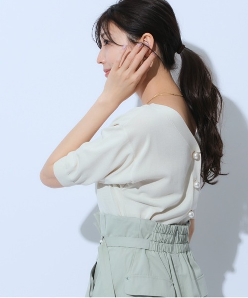 Mystrada - hana 新品❤️マイストラーダ 2wayプルオーバー Mystrada（マイストラーダ）の「2wayカーデプルオーバー