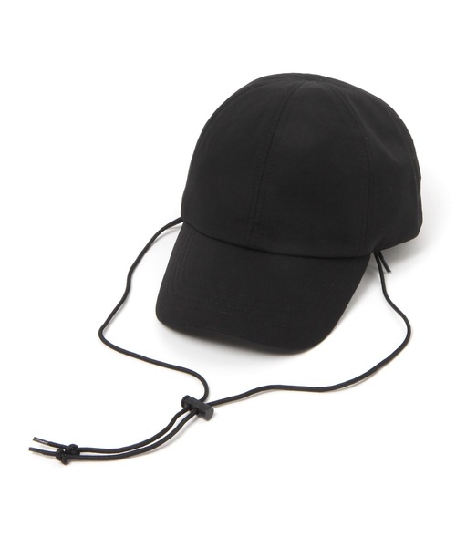 studio CLIP（スタディオクリップ）の「コードツキCAP（キャップ・レディース・ブラック/ベージュ/ブラウン・FREE）」の2枚目の写真