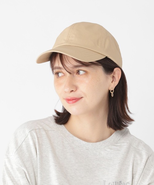 studio CLIP（スタディオクリップ）の「コードツキCAP（キャップ・レディース・ブラック/ベージュ/ブラウン・FREE）」の7枚目の写真