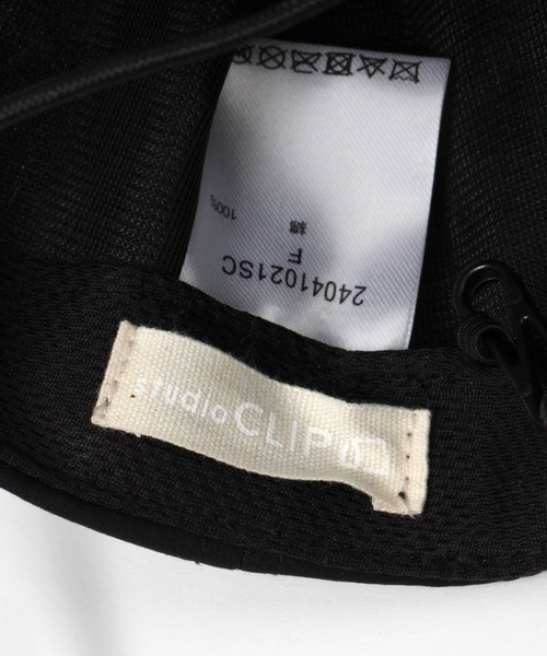 studio CLIP（スタディオクリップ）の「コードツキCAP（キャップ・レディース・ブラック/ベージュ/ブラウン・FREE）」の18枚目の写真