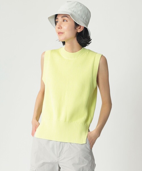 ECOALF(エコアルフ)の「HIEDRA ニット ベスト / HIEDRA KNITTED GILET WOMAN(ニット/セーター・レディース・ホワイト系その他/イエロー/オレンジ系その他6・FREE)」の14枚目の写真