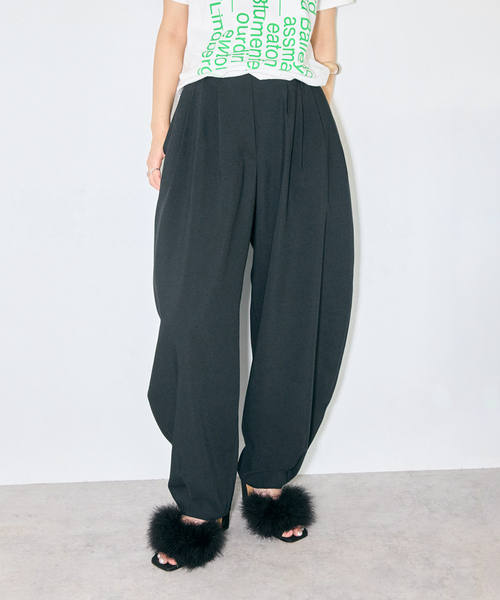 パンツ CITYSHOP LINENLIKE VOLUME PANTS todayful CITYSHOP（シティーショップ）の「LINENLIKE VOLUME PANTS