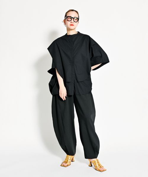 パンツ CITYSHOP LINENLIKE VOLUME PANTS todayful CITYSHOP（シティーショップ）の「LINENLIKE VOLUME PANTS