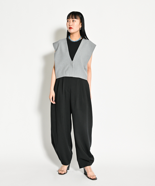 パンツ CITYSHOP LINENLIKE VOLUME PANTS todayful CITYSHOP LINENLIKE VOLUME PANTS todayful