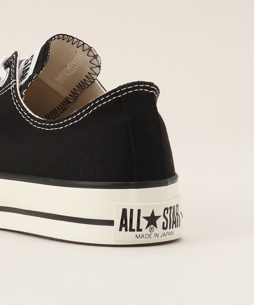 CONVERSE（コンバース）の「【CONVERSE/コンバース】CANVAS ALL STAR J OX：スニーカー（スニーカー・レディース・ブラック・24.5cm/24cm/23.5cm/25cm）」の5枚目の写真