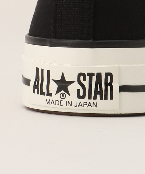 CONVERSE（コンバース）の「【CONVERSE/コンバース】CANVAS ALL STAR J OX：スニーカー（スニーカー・レディース・ブラック・24.5cm/24cm/23.5cm/25cm）」の9枚目の写真