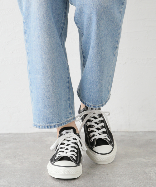 CONVERSE（コンバース）の「【CONVERSE/コンバース】CANVAS ALL STAR J OX：スニーカー（スニーカー・レディース・ブラック・24.5cm/24cm/23.5cm/25cm）」の12枚目の写真