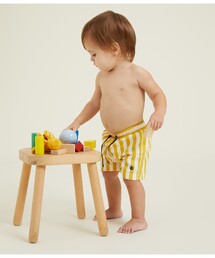新品未使用【petit bateau プチバトー】シアサッカー　セット　95cm シアサッカーショートパンツ | ベビー服・子供服通販のPETTIT
