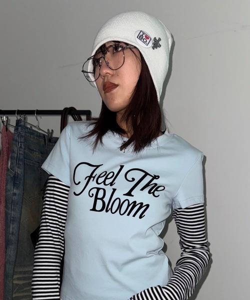 SHAGGIE（シャギー）の「ルーズニット帽（ニットキャップ/ビーニー・レディース・グレー/ブラック/ホワイト・FREE）」の14枚目の写真