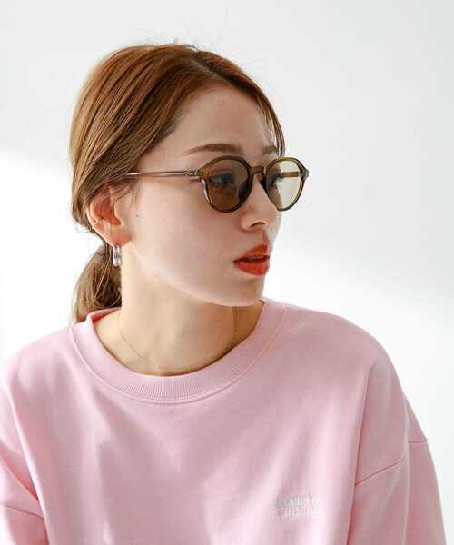 URBAN RESEARCH Sonny Label（アーバンリサーチサニーレーベル）の「クリアカラーレンズサングラス（サングラス・レディース・オリーブ/グレー/ライトブラウン・ONE）」の3枚目の写真