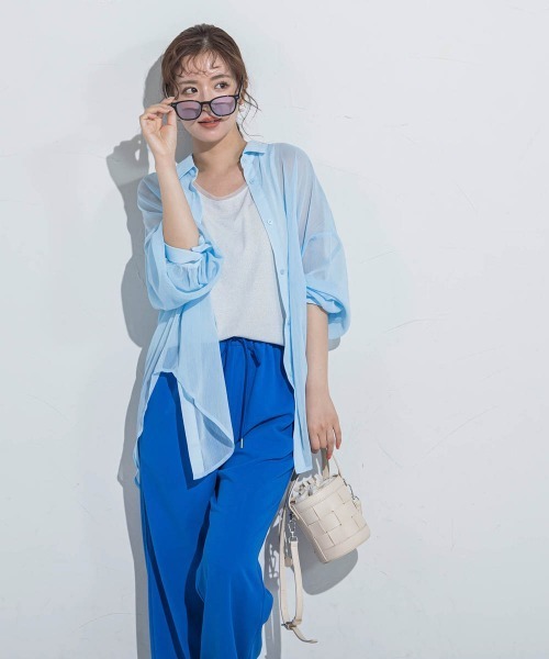 VICKY(ビッキー)の「【インナーに大活躍】ラメタンクトップ≪手洗い可能≫(キャミソール・レディース・ホワイト/ブラック・M)」の8枚目の写真