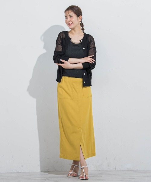 VICKY(ビッキー)の「【インナーに大活躍】ラメタンクトップ≪手洗い可能≫(キャミソール・レディース・ホワイト/ブラック・M)」の20枚目の写真