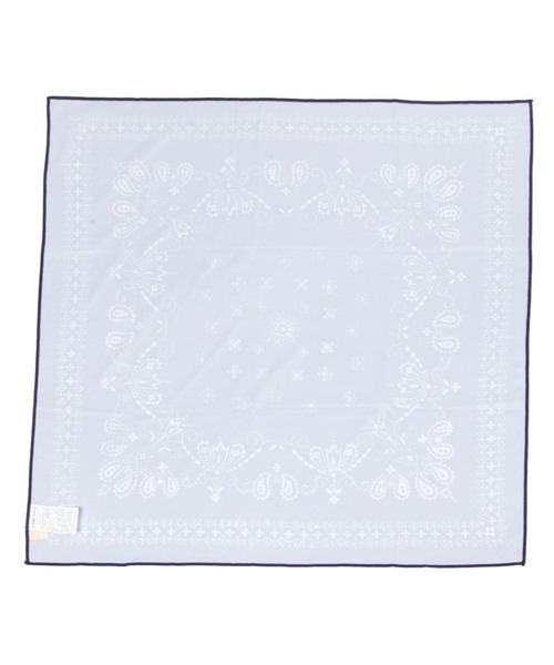 studio CLIP(スタディオクリップ)の「クールバンダナ(バンダナ/スカーフ・レディース・ホワイト/ブルー・FREE)」の5枚目の写真