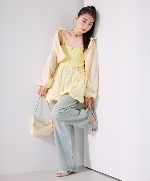 新品、未使用、タグ付き、Audience 綿ナイロンスナップブルゾン 新品、未使用、タグ付き、Audience 綿ナイロンスナップブルゾン