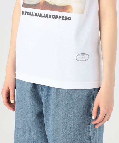 TANGTANG(タンタン)の「TANG TANG GASATANG Tシャツ(Tシャツ/カットソー・レディース・ホワイト系その他・S)」の2枚目の写真