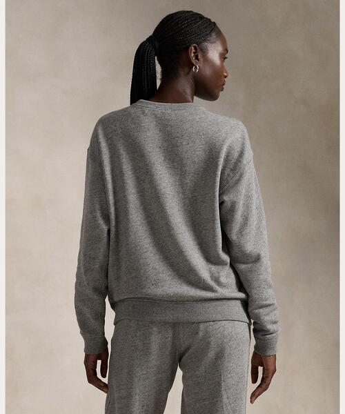 フリース クルーネック プルオーバー（スウェット）｜POLO RALPH