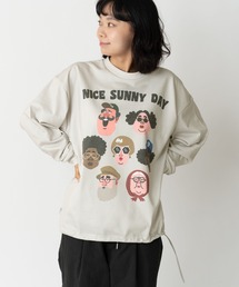 T/C裏毛 NICE SUNNY DAYビックTee