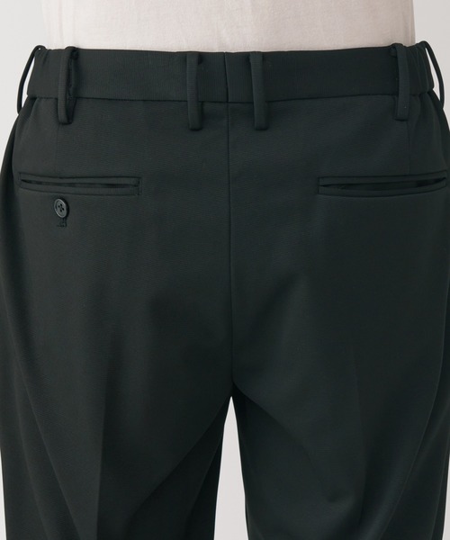 無印良品（ムジルシリョウヒン）の「紳士　ストレッチジャージーノータックパンツ【セットアップ】（その他パンツ・メンズ・ブラック/ダークグレー/ネイビー・S/M/L/XL）」の7枚目の写真