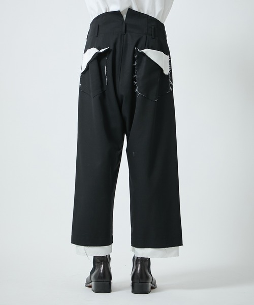 sulvam(サルバム)の「【sulvam/サルバム】CLASSICPANTS(スラックス・メンズ・ブラック・M/S)」の6枚目の写真