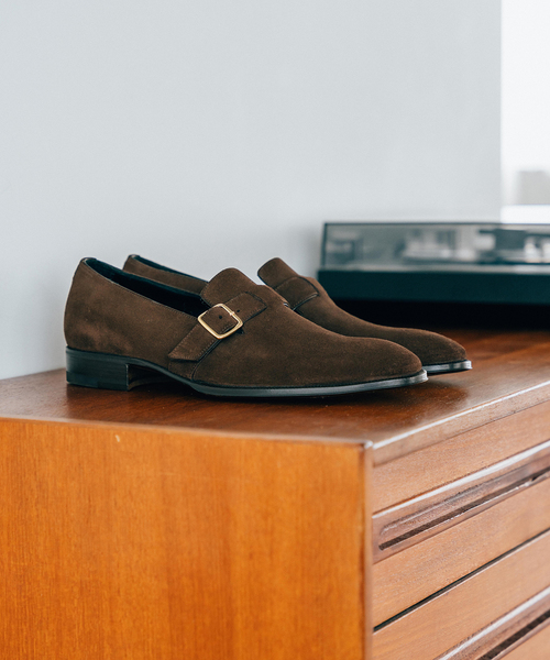 【セール】Enzo Bonafe 別注 シングルストラップスウェード シューズ（その他シューズ）｜ENZO BONAFE（エンツォボナフェ） 103,950円