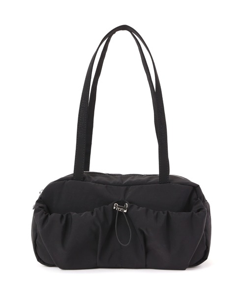 NATURAL BEAUTY BASIC（ナチュラルビューティーベーシック）の「◇ギャザリングボストン（ボストンバッグ・レディース・ブラック/ベージュ・ﾌﾘ-）」の13枚目の写真