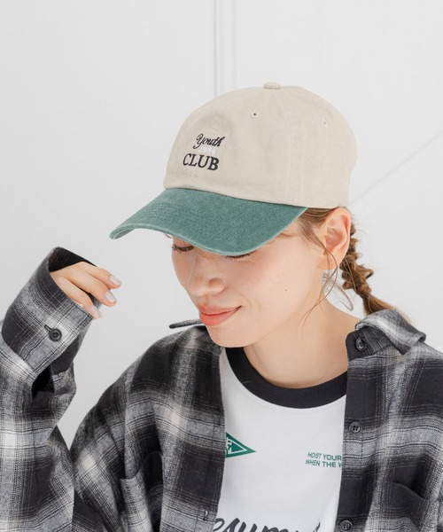 LAKOLE（ラコレ）の「ウォッシュドキャップ / 133098（キャップ・レディース・ブラック/ベージュ/ピンク・FREE）」の2枚目の写真