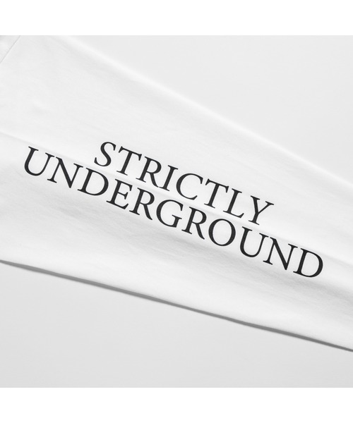 APPLEBUM(アップルバム)の「“STRICTLY UNDERGROUND” L/S T-shirt(Tシャツ/カットソー・メンズ・ホワイト・XX-LARGE/X-LARGE/LARGE/MEDIUM)」の5枚目の写真