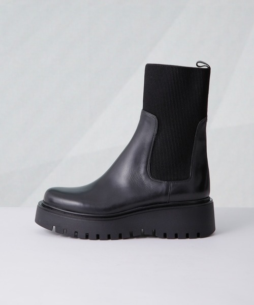 B*y様 CORSO ROMA9 コルソローマ　サイドゴアブーツ IENA pl CORSO ROMA 9/サイドゴアリブニットブーツ（ブーツ）｜CORSO