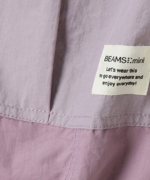 BEAMS mini(ビームスミニ)の「ナイロン カラーブロック カーゴパンツ 2024FW(90~150cm)(カーゴパンツ・キッズ・ミント/ピンク・90/100/110/120/130/140/150)」の17枚目の写真