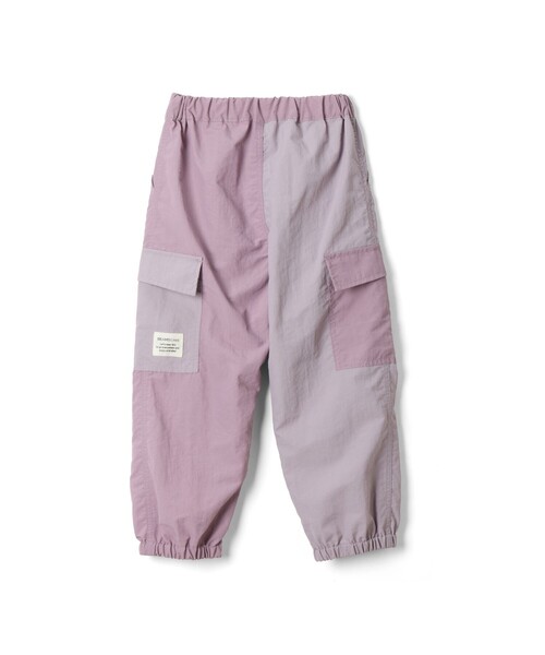 BEAMS mini(ビームスミニ)の「ナイロン カラーブロック カーゴパンツ 2024FW(90~150cm)(カーゴパンツ・キッズ・ミント/ピンク・90/100/110/120/130/140/150)」の18枚目の写真