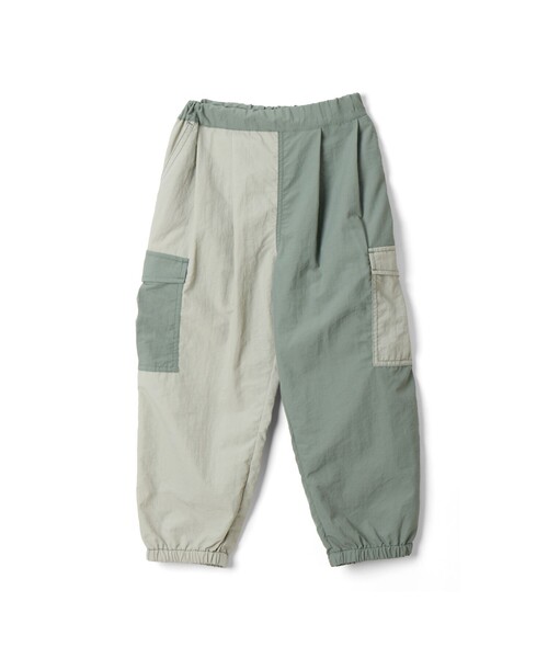 BEAMS mini(ビームスミニ)の「ナイロン カラーブロック カーゴパンツ 2024FW(90~150cm)(カーゴパンツ・キッズ・ミント/ピンク・90/100/110/120/130/140/150)」の19枚目の写真