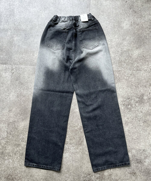 CPCM（シーピーシーエム）の「オーバーダイデニム（デニムパンツ・レディース・ブルー/ブラック・SMALL/MEDIUM）」の7枚目の写真