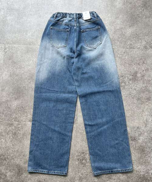 CPCM（シーピーシーエム）の「オーバーダイデニム（デニムパンツ・レディース・ブルー/ブラック・SMALL/MEDIUM）」の13枚目の写真