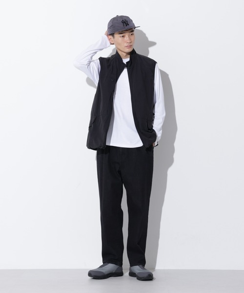 Apo(s)ture(アポスチャー)の「JOHAN-001/デニムテーパードパンツ(デニムパンツ・メンズ・ネイビー/ブラック・XS/S/M/L/XL)」の6枚目の写真