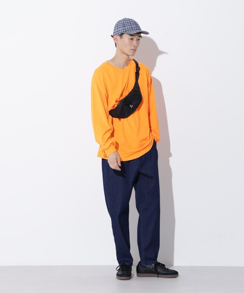 Apo(s)ture(アポスチャー)の「JOHAN-001/デニムテーパードパンツ(デニムパンツ・メンズ・ネイビー/ブラック・XS/S/M/L/XL)」の13枚目の写真